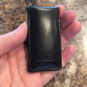 Coach magnetic money clip